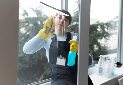 Nettoyage de vitres intérieures et extérieures à Coufouleux